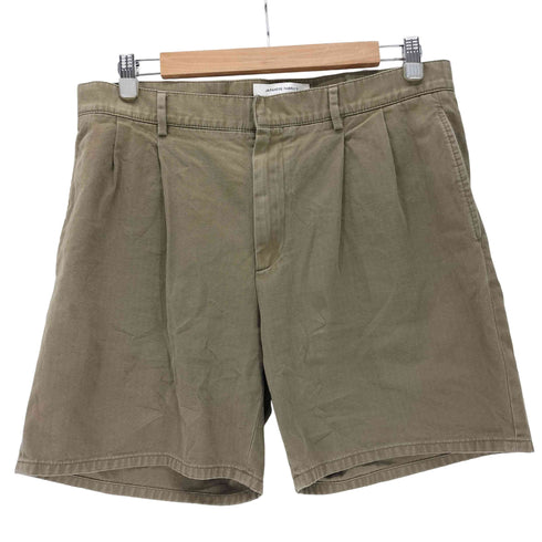 セラードアー Cellar Door イタリア製 ヘリンボーン 2タック コットン ショート パンツ ショーツ メンズ  48